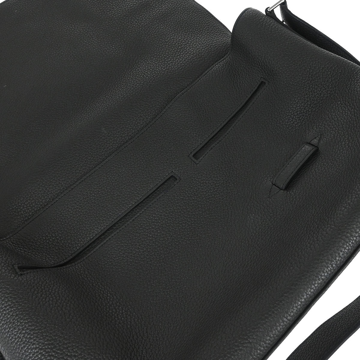 Hermes Plomb Taurillon Clemence Alfred 35 Messenger Shoulder Bag