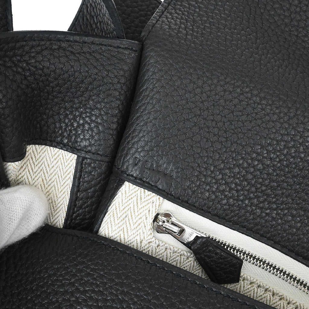 Hermes Plomb Taurillon Clemence Alfred 35 Messenger Shoulder Bag