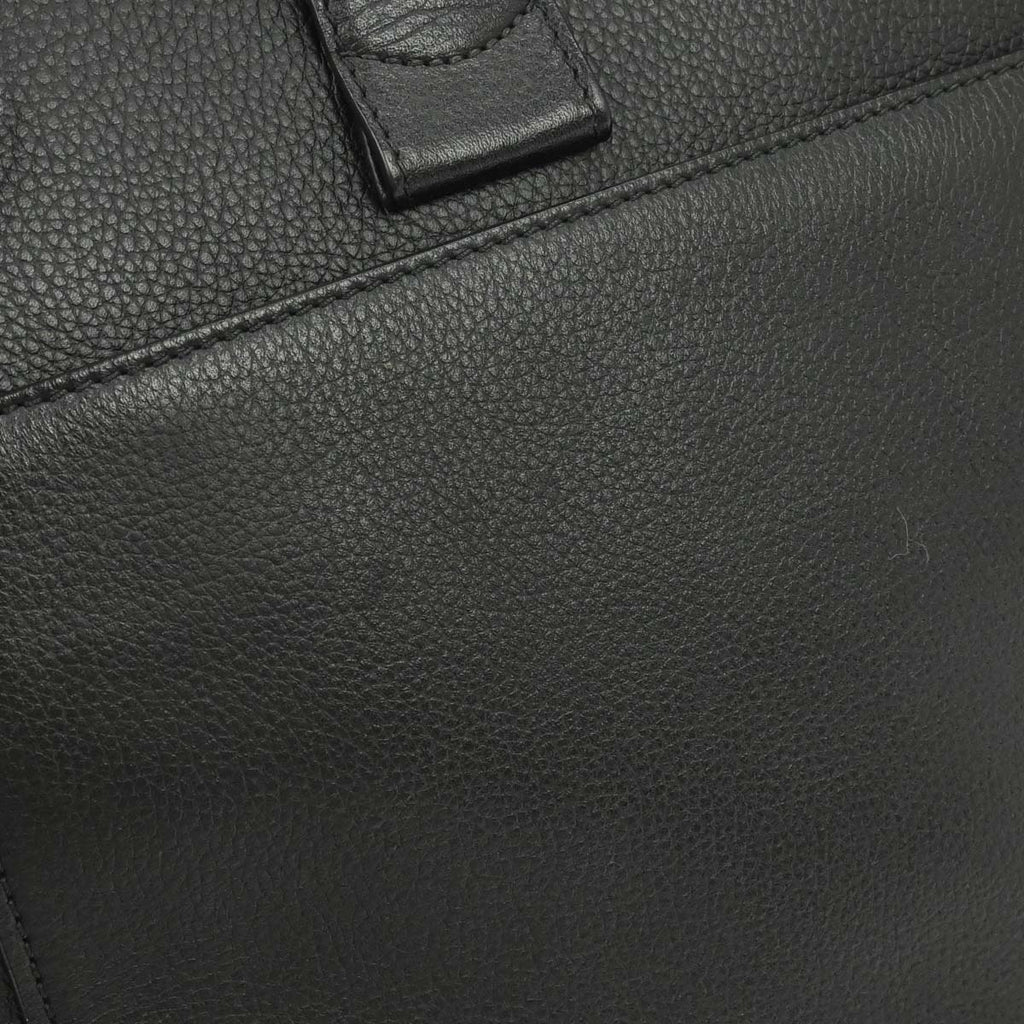 Chanel 2017 Black Calfskin Cerf Executive 2way Tote Bag