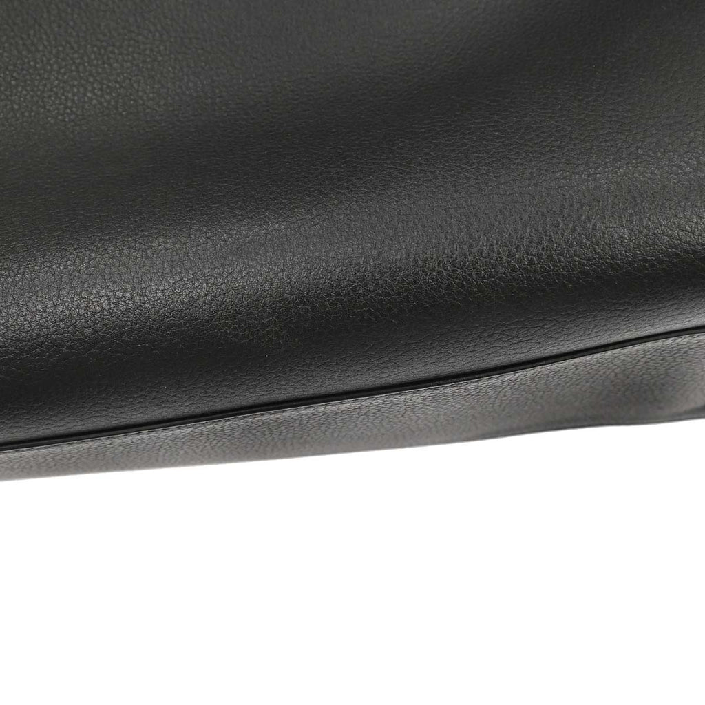 Chanel 2017 Black Calfskin Cerf Executive 2way Tote Bag