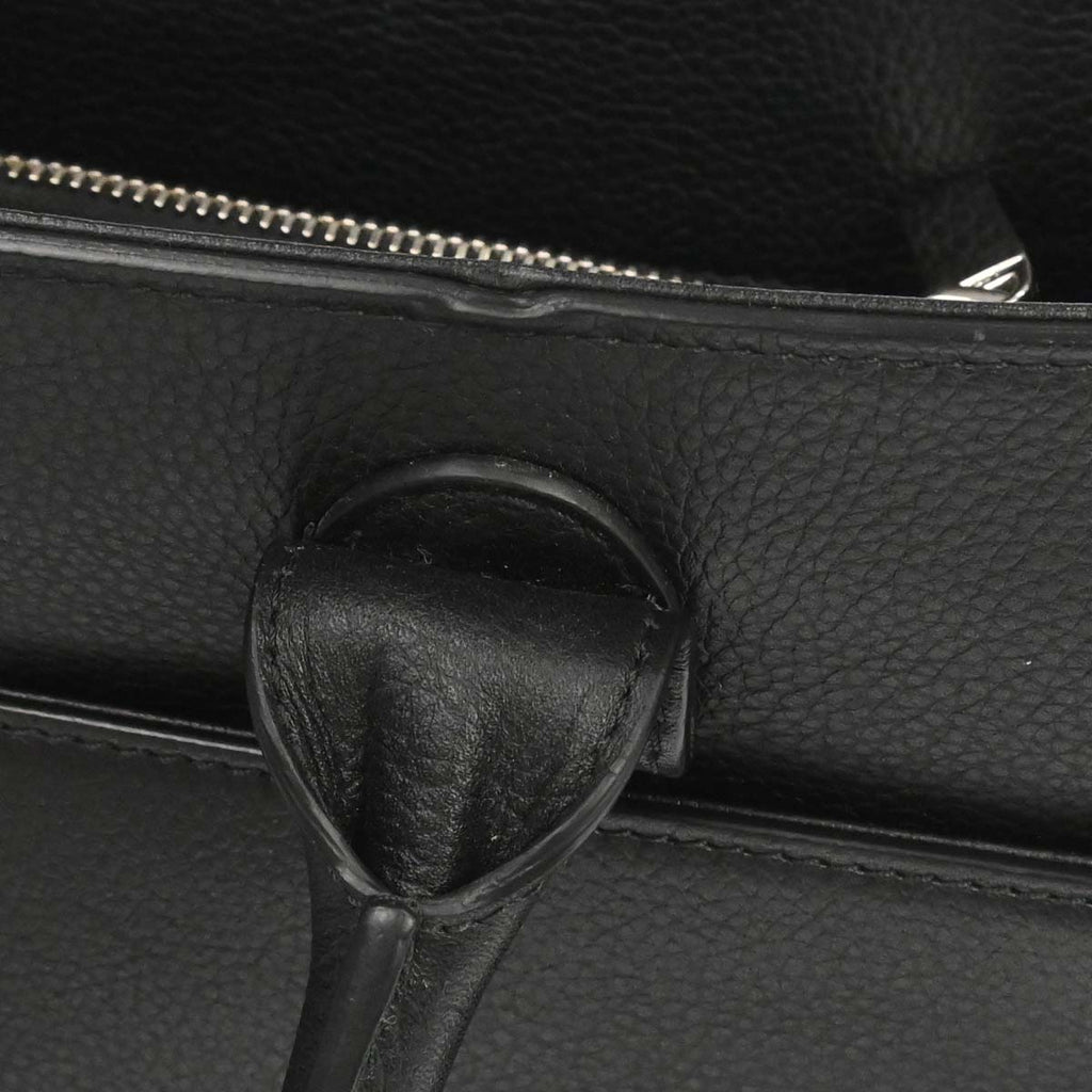Chanel 2017 Black Calfskin Cerf Executive 2way Tote Bag