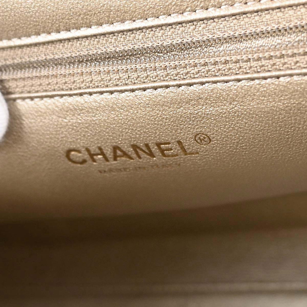 Chanel 2012-2013 Beige Lambskin Portobello 2way Shoulder Handbag
