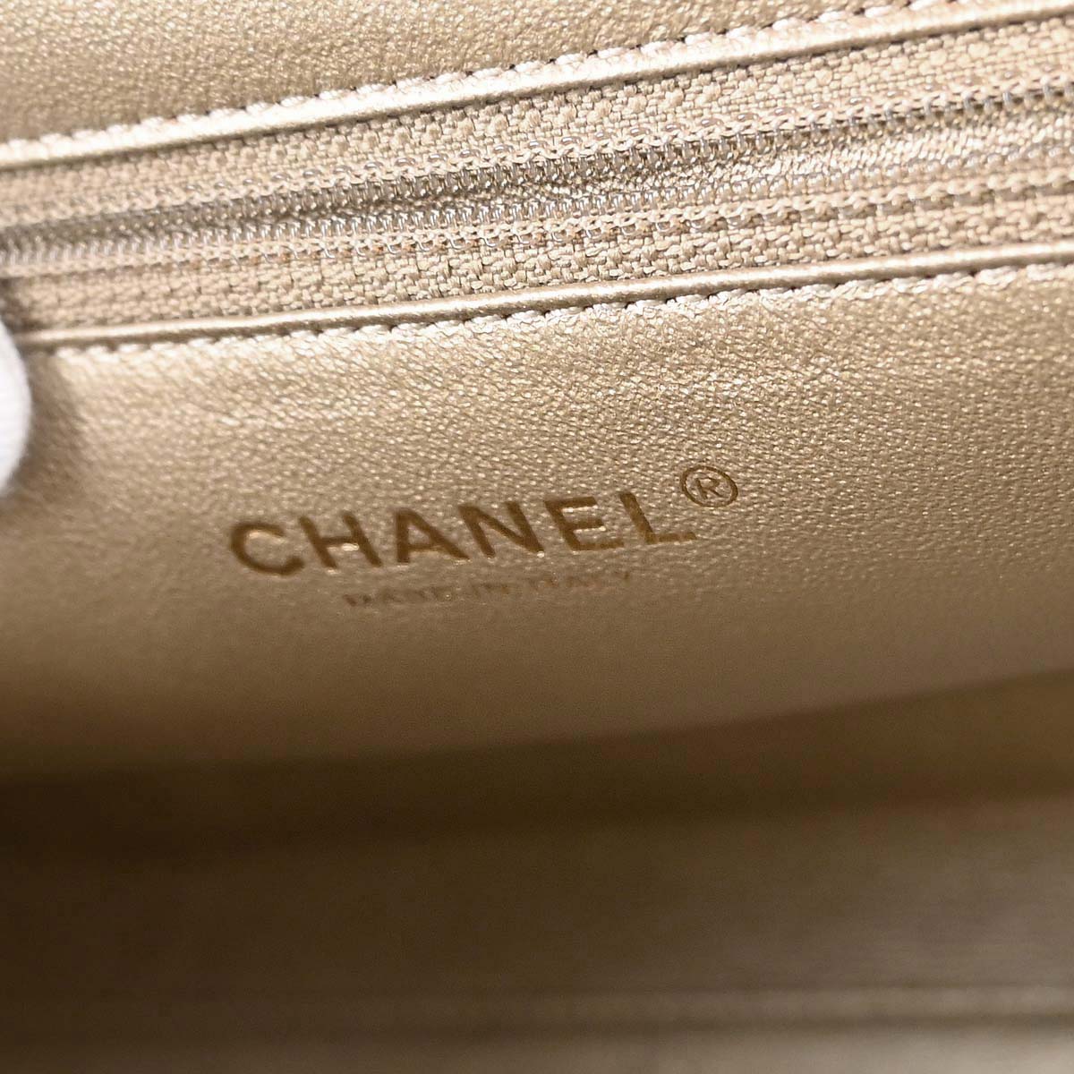 Chanel 2012-2013 Beige Lambskin Portobello 2way Shoulder Handbag