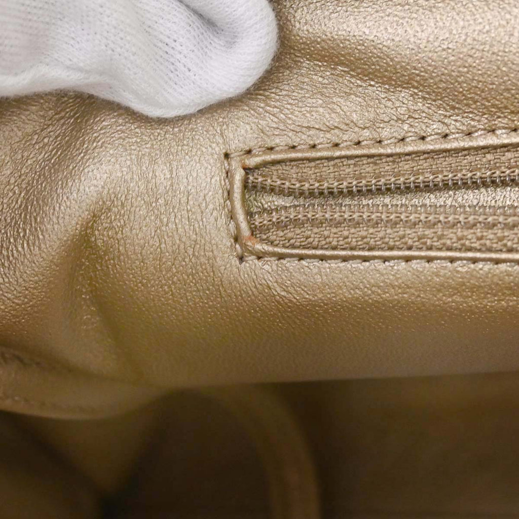 Chanel 2012-2013 Beige Lambskin Portobello 2way Shoulder Handbag