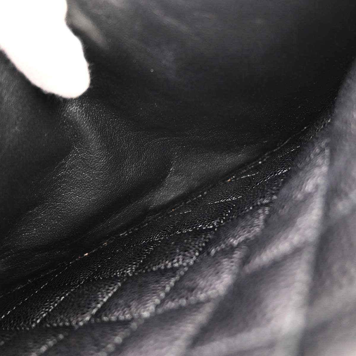 Chanel 2014 Black Caviar Skin Grand Shopping Tote GST Chain Handbag