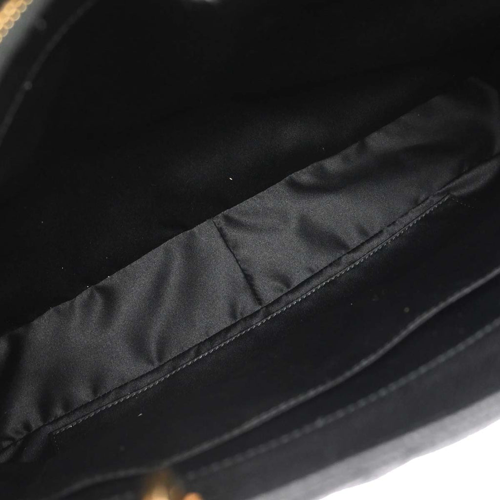 Chanel 2013-2014 Black Caviar Skin Grand Shopping Tote GST Chain Handbag