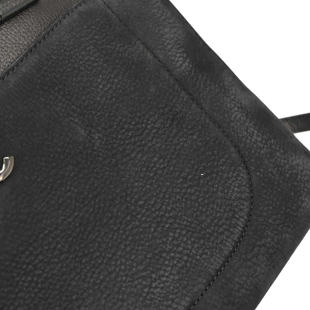 Chanel 2017-2018 Black Suede Neo Executive Cerf Tote 2way Shoulder Handbag