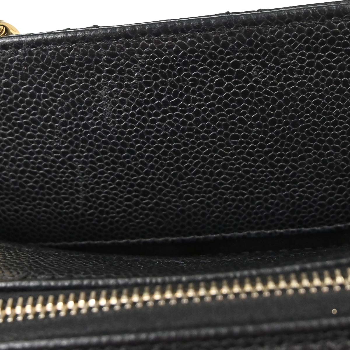 Chanel 2011 Black Caviar Skin Petite Timeless Tote PTT Chain Handbag