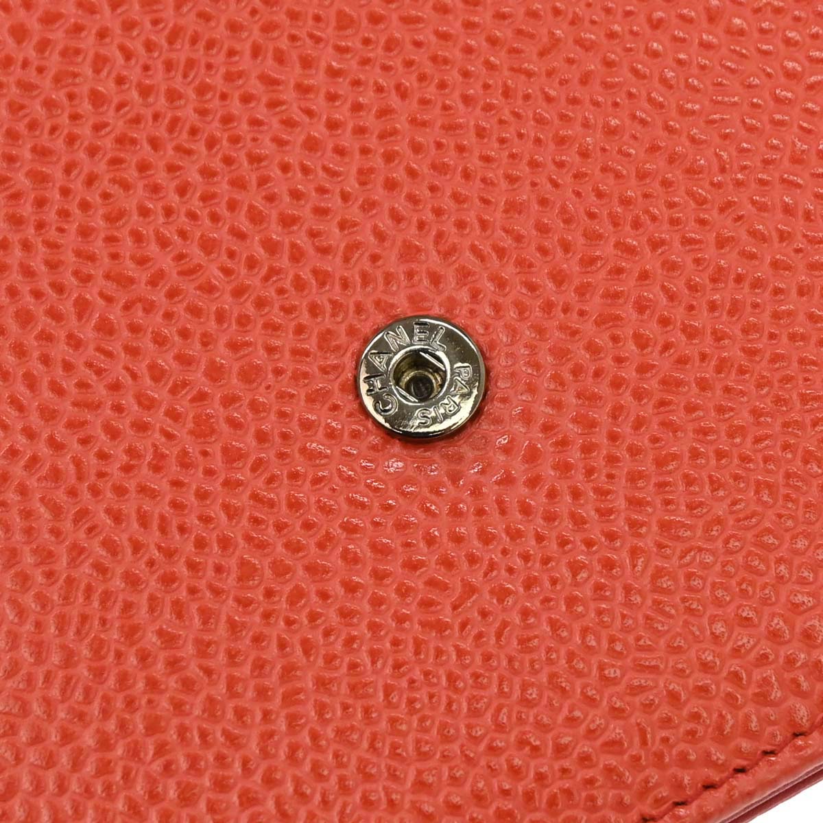 Chanel 2012-2013 Red Caviar Skin Timeless WOC Wallet on Chain Shoulder Bag