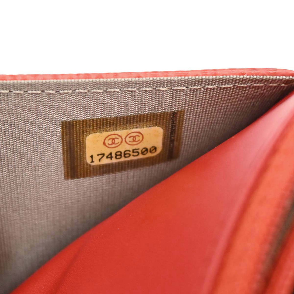 Chanel 2012-2013 Red Caviar Skin Timeless WOC Wallet on Chain Shoulder Bag