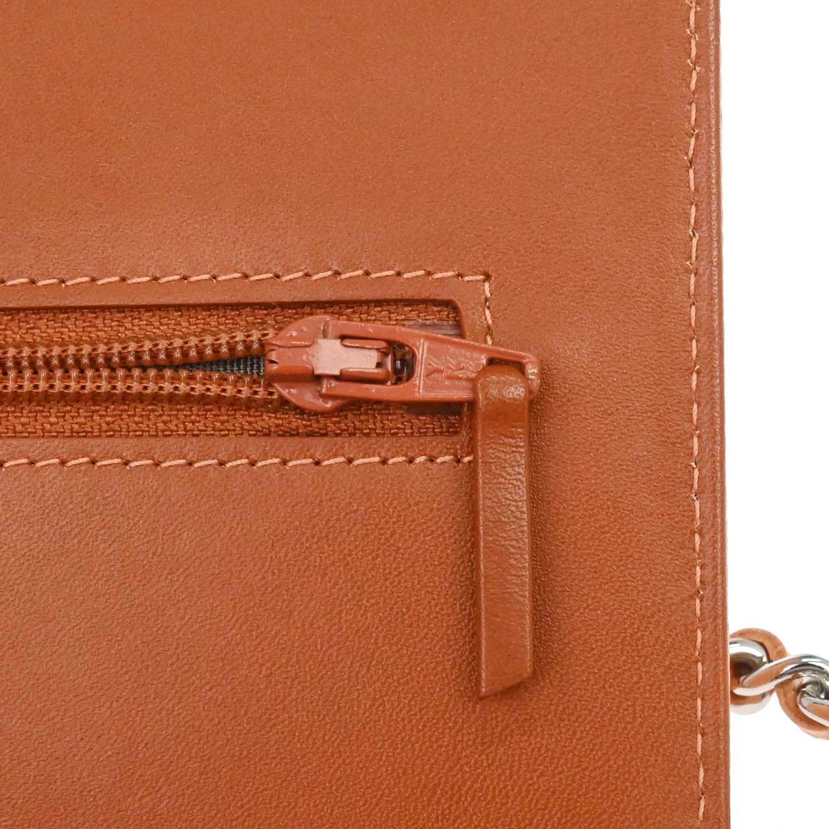 Chanel 2012-2013 Orange Caviar Skin Timeless WOC Wallet on Chain Shoulder Bag