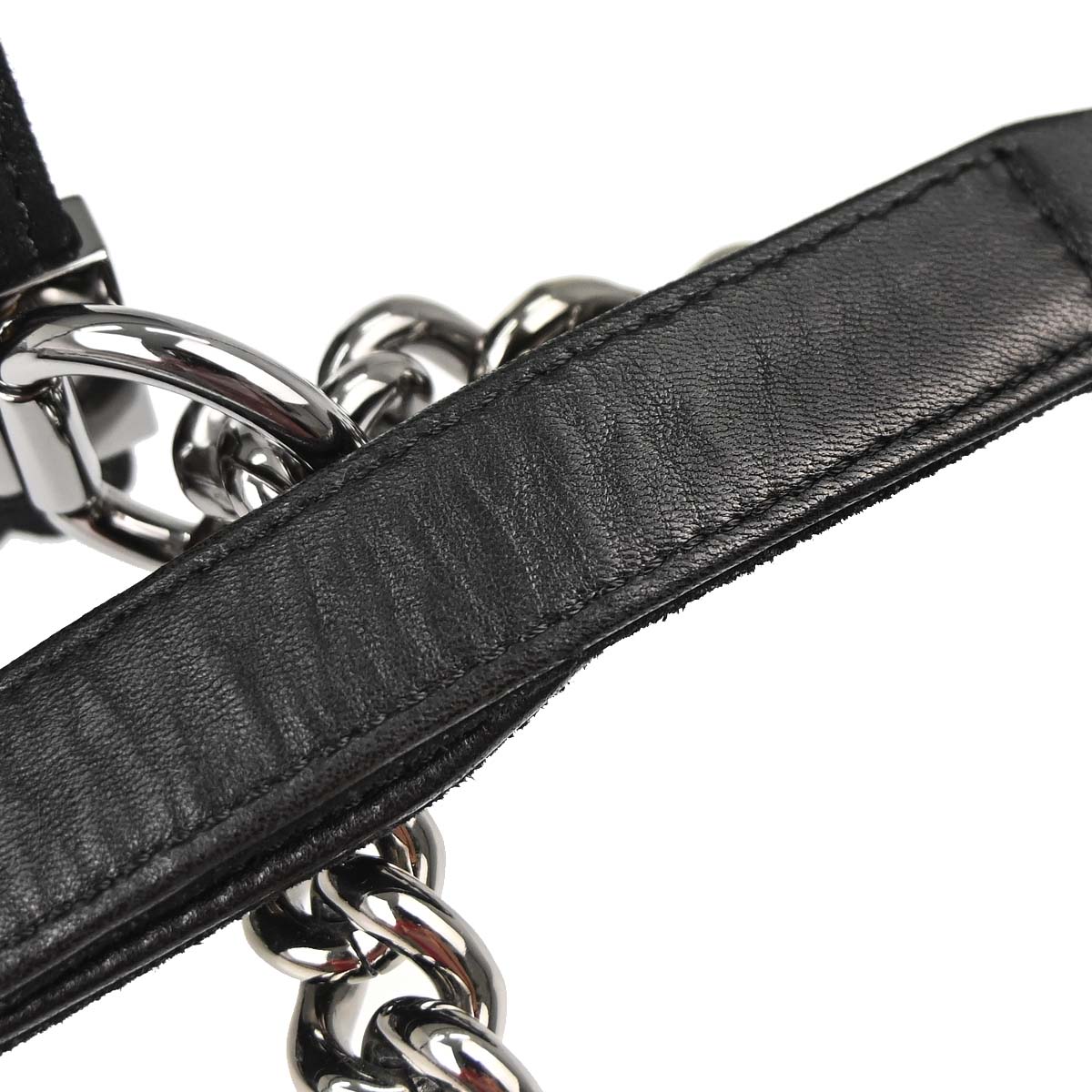 Boy Chanel * 2014 Silver Python Small Chain Shoulder Bag