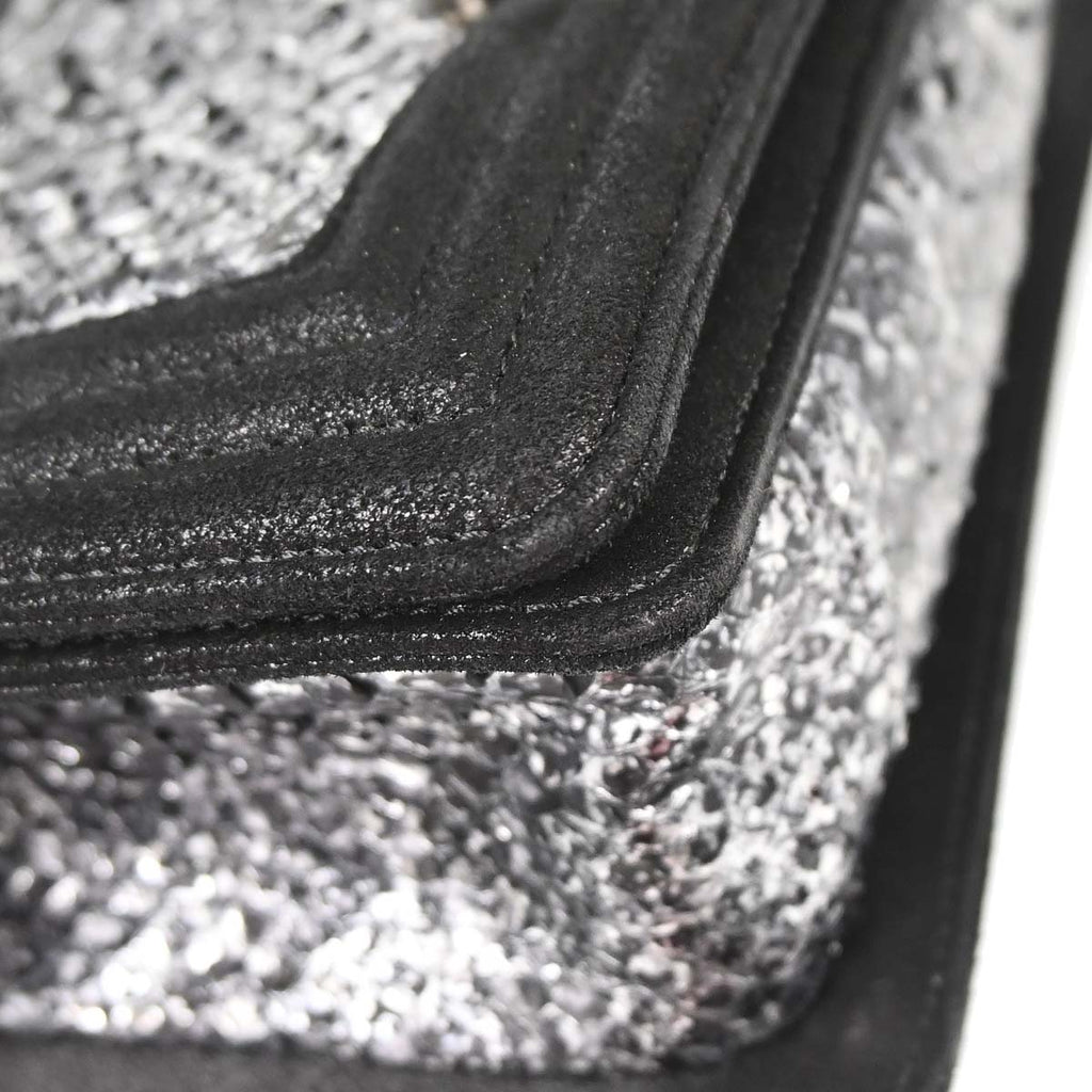 Boy Chanel * 2014 Silver Python Small Chain Shoulder Bag