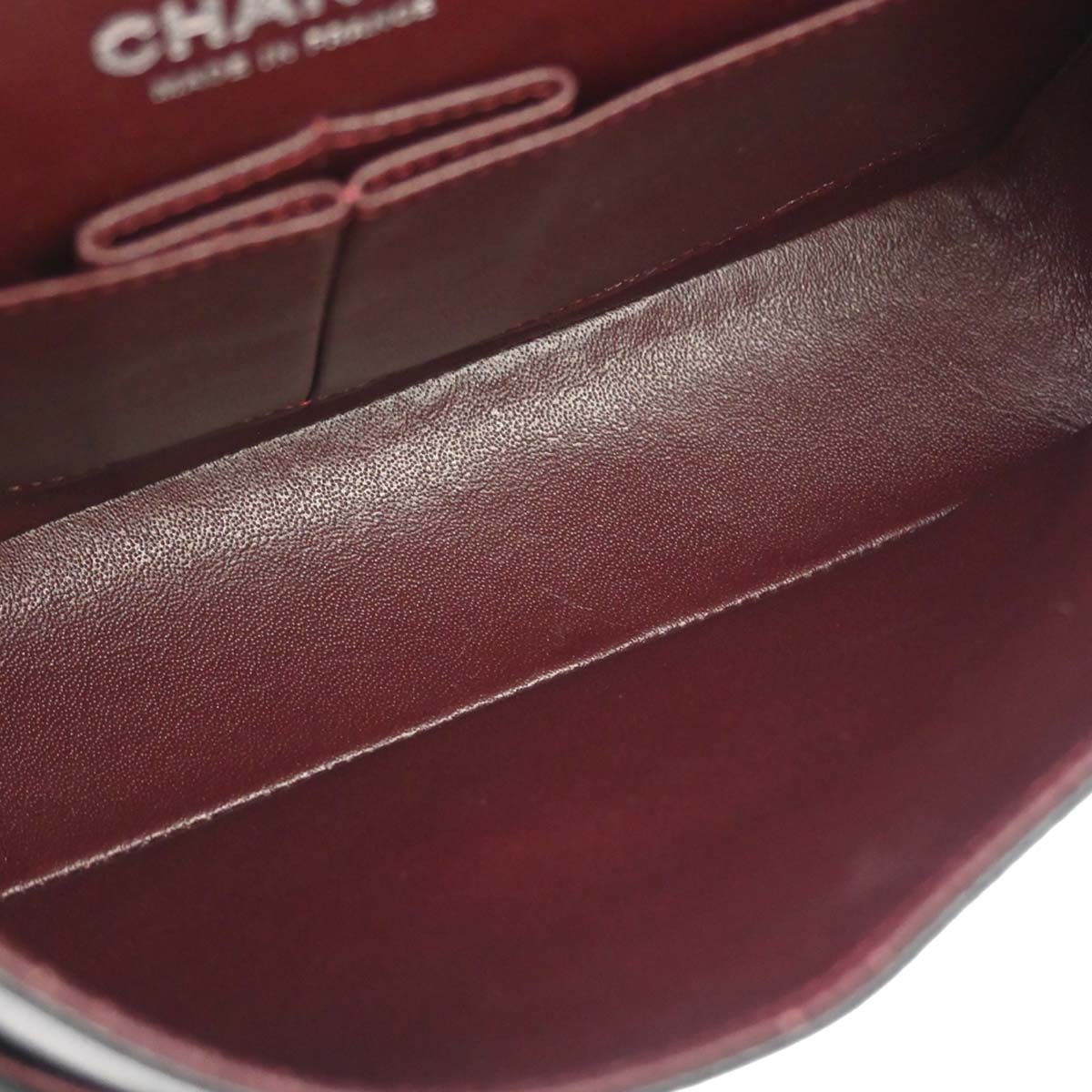 Chanel 2014 Black Caviar Skin Medium Classic Double Flap Shoulder Bag