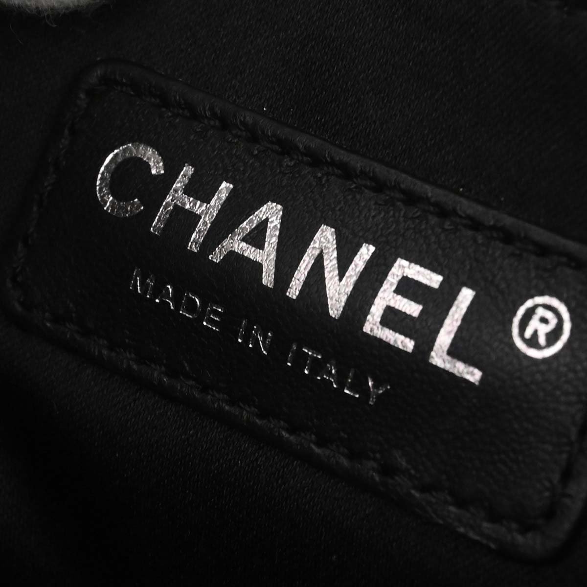 Chanel 2014 Black Caviar Skin Grand Shopping Tote GST Chain Handbag