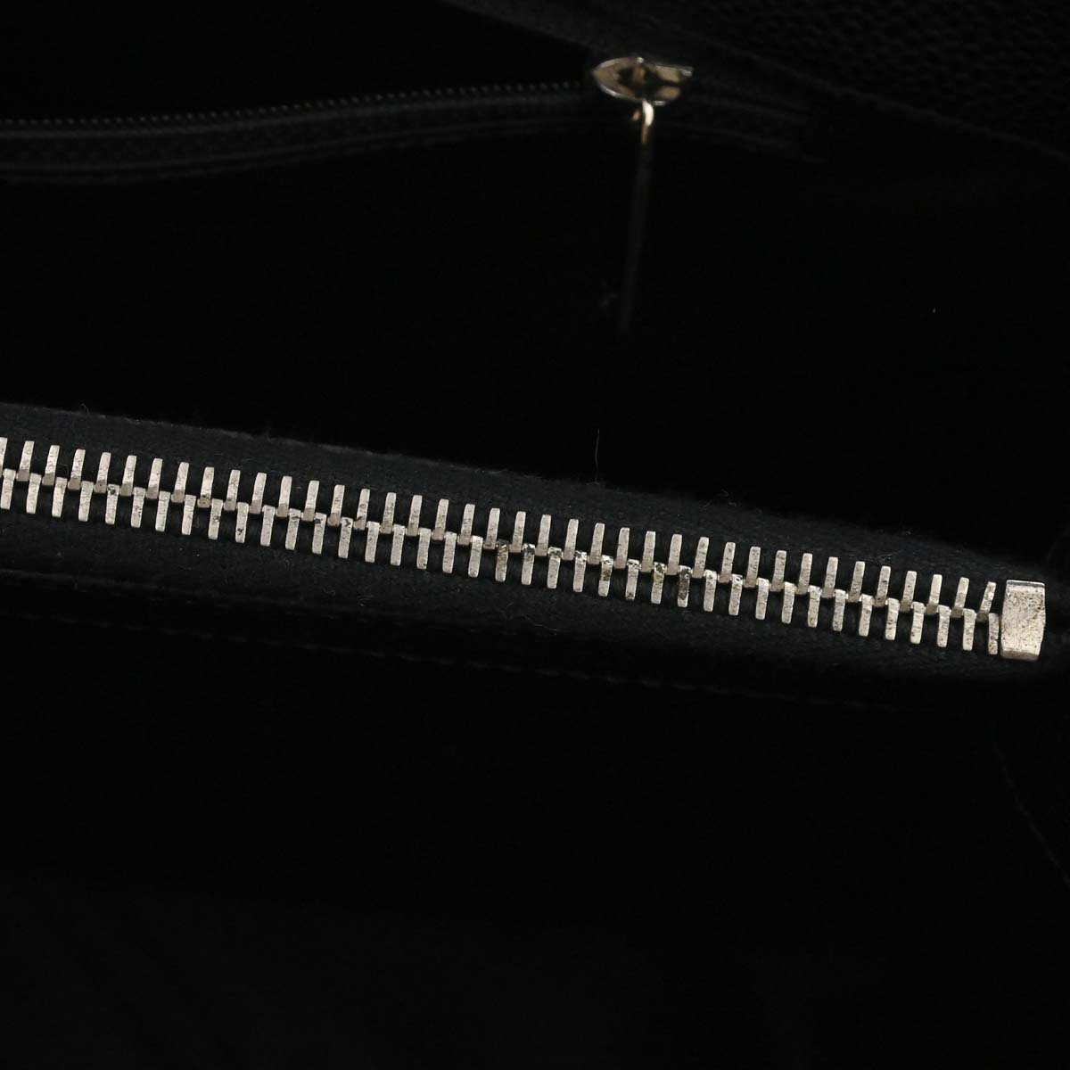 Chanel 2014 Black Caviar Skin Grand Shopping Tote GST Chain Handbag