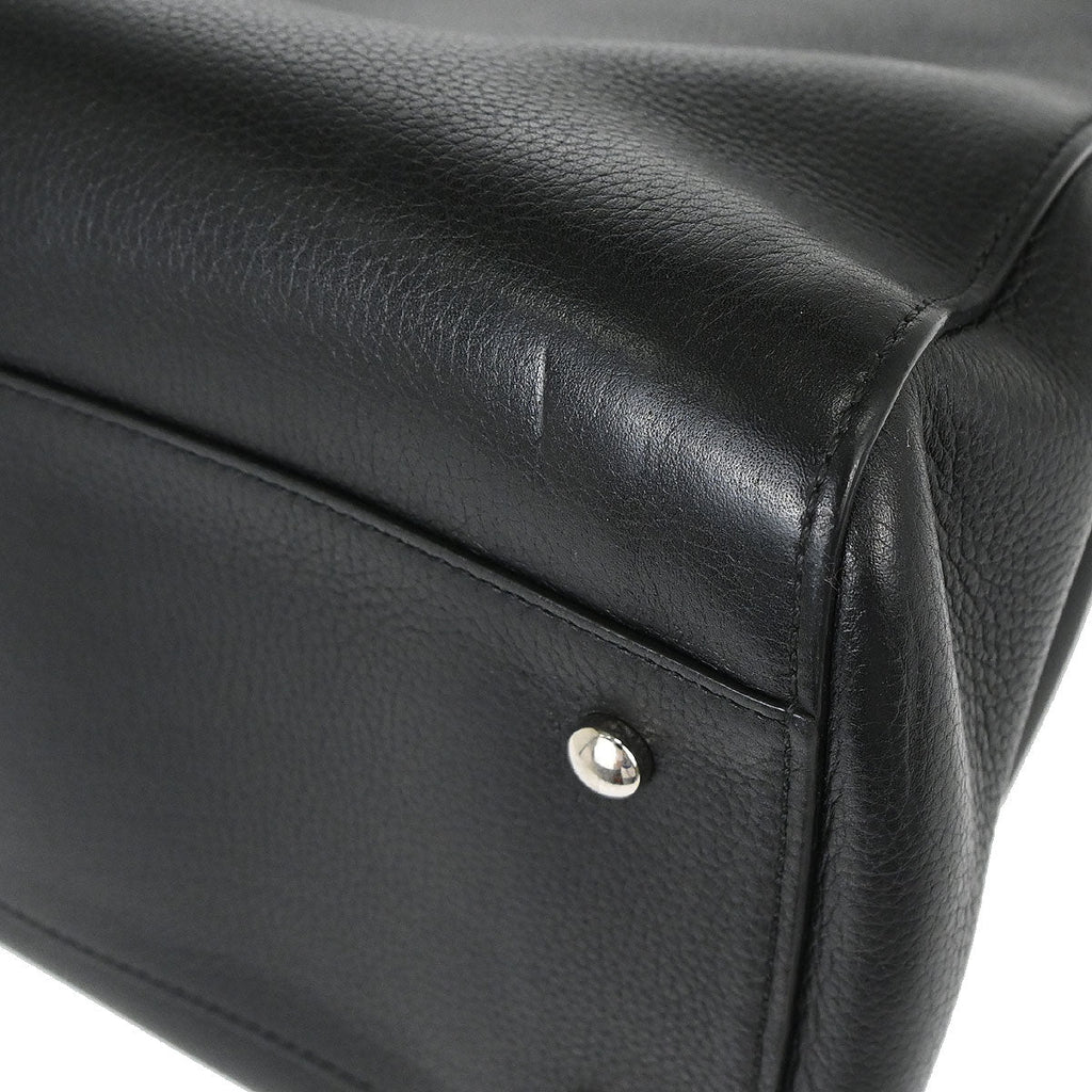 Chanel 2017 Black Calfskin Neo Executive Cerf 2way Shoulder Tote Bag