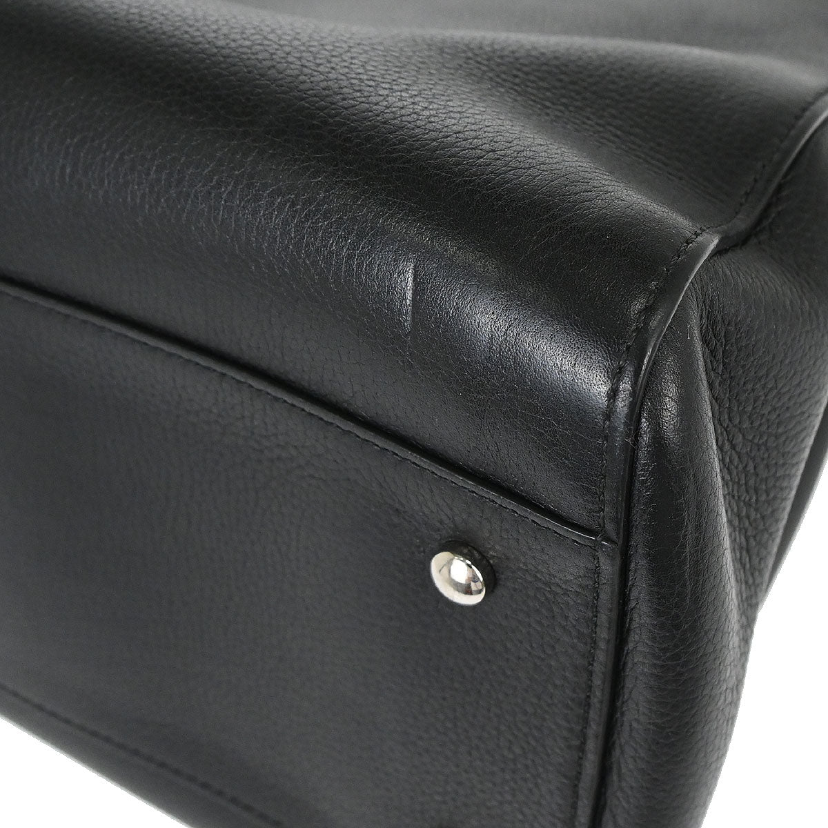 Chanel 2017 Black Calfskin Neo Executive Cerf 2way Shoulder Tote Bag