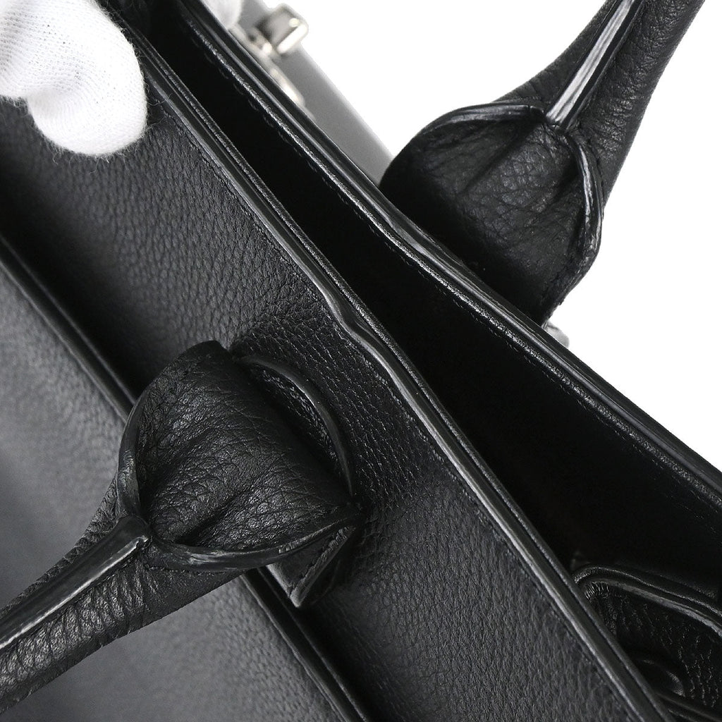 Chanel 2017 Black Calfskin Neo Executive Cerf 2way Shoulder Tote Bag