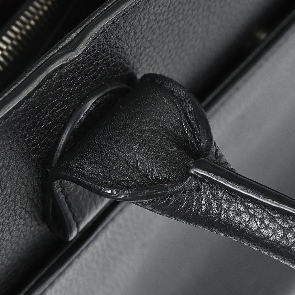 Chanel 2017 Black Calfskin Neo Executive Cerf 2way Shoulder Tote Bag