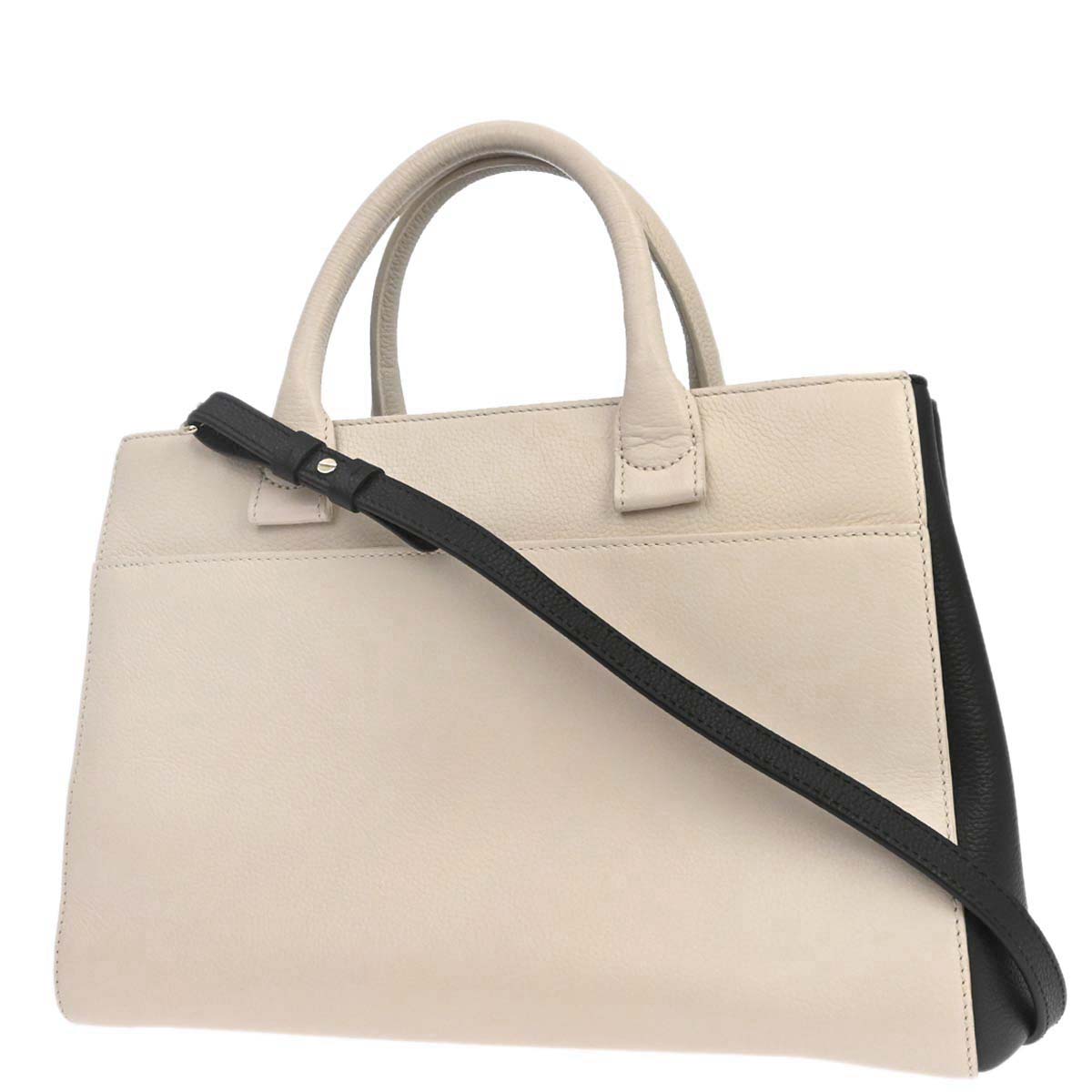 Chanel 2017-2018 Beige Calfskin Executive Cerf Tote 2way Shoulder Handbag