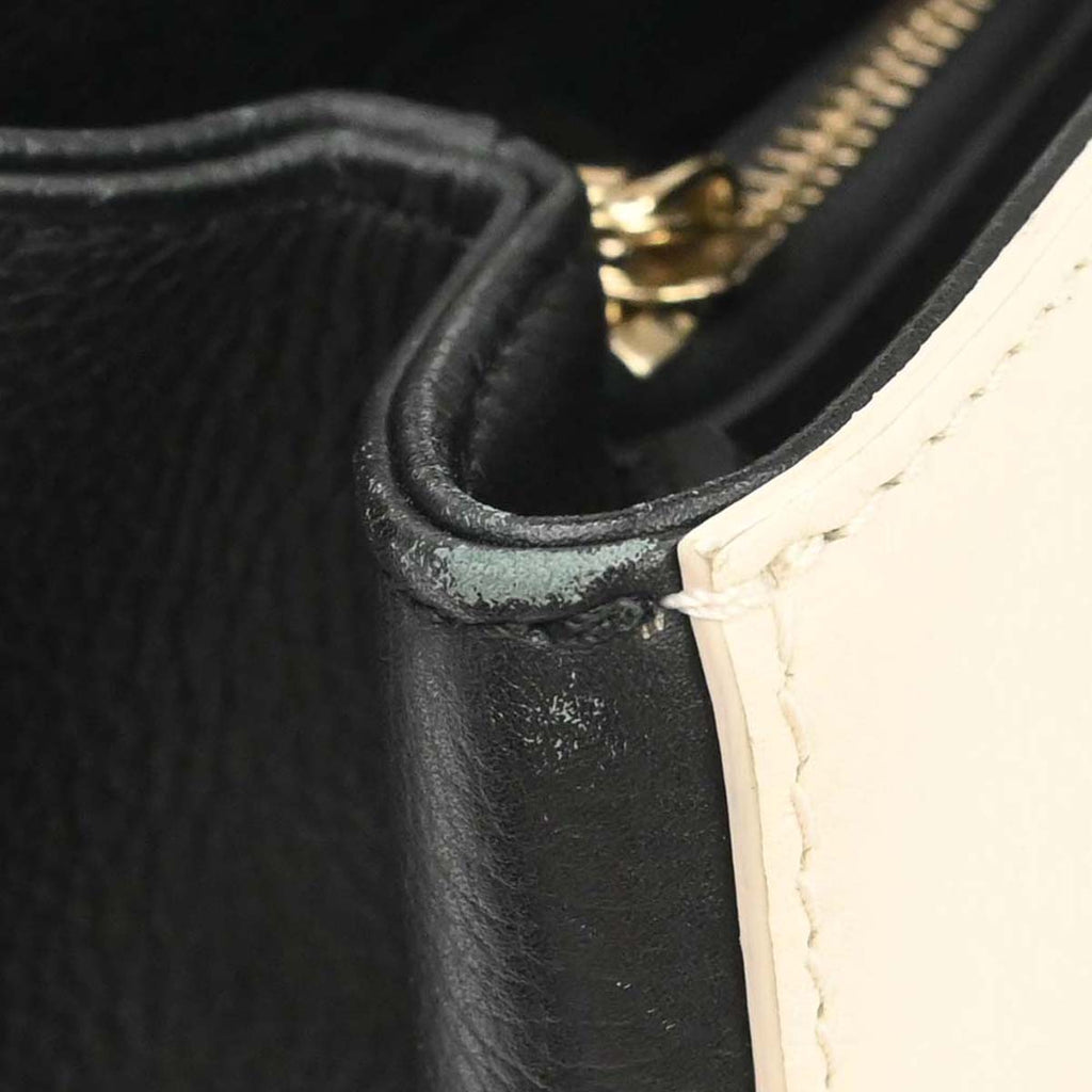 Chanel 2017-2018 Beige Calfskin Executive Cerf Tote 2way Shoulder Handbag
