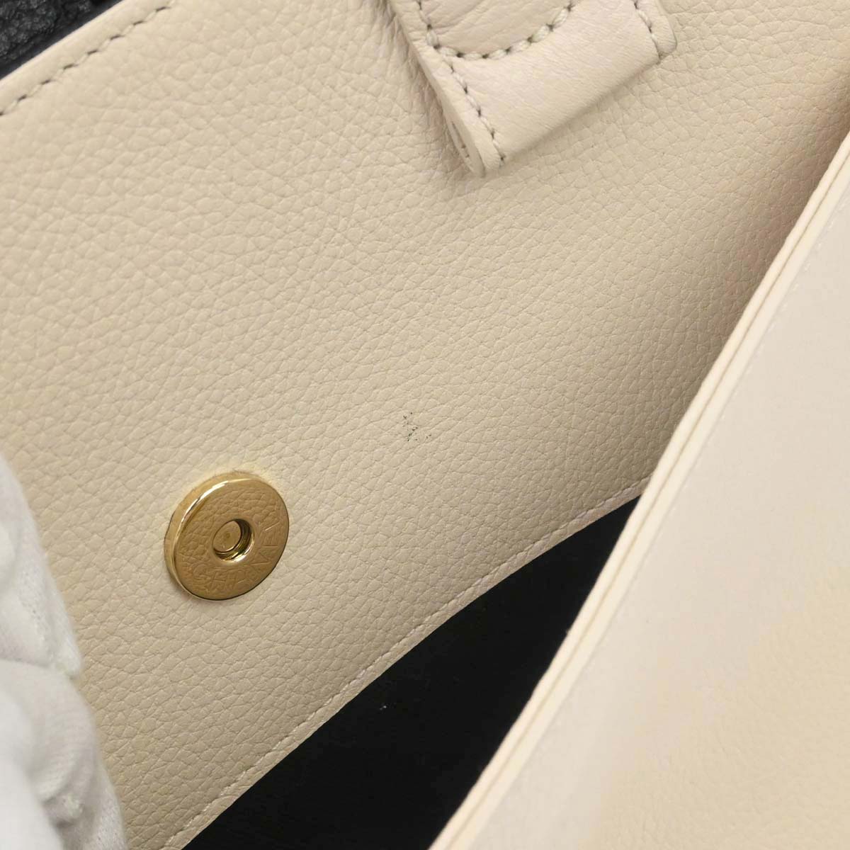 Chanel 2017-2018 Beige Calfskin Executive Cerf Tote 2way Shoulder Handbag