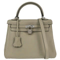 Hermes Sauge Swift Kelly 25 Retourne 2way Shoulder Handbag