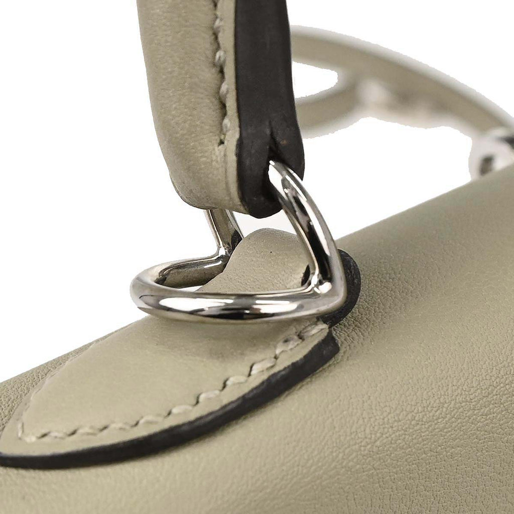 Hermes Sauge Swift Kelly 25 Retourne 2way Shoulder Handbag