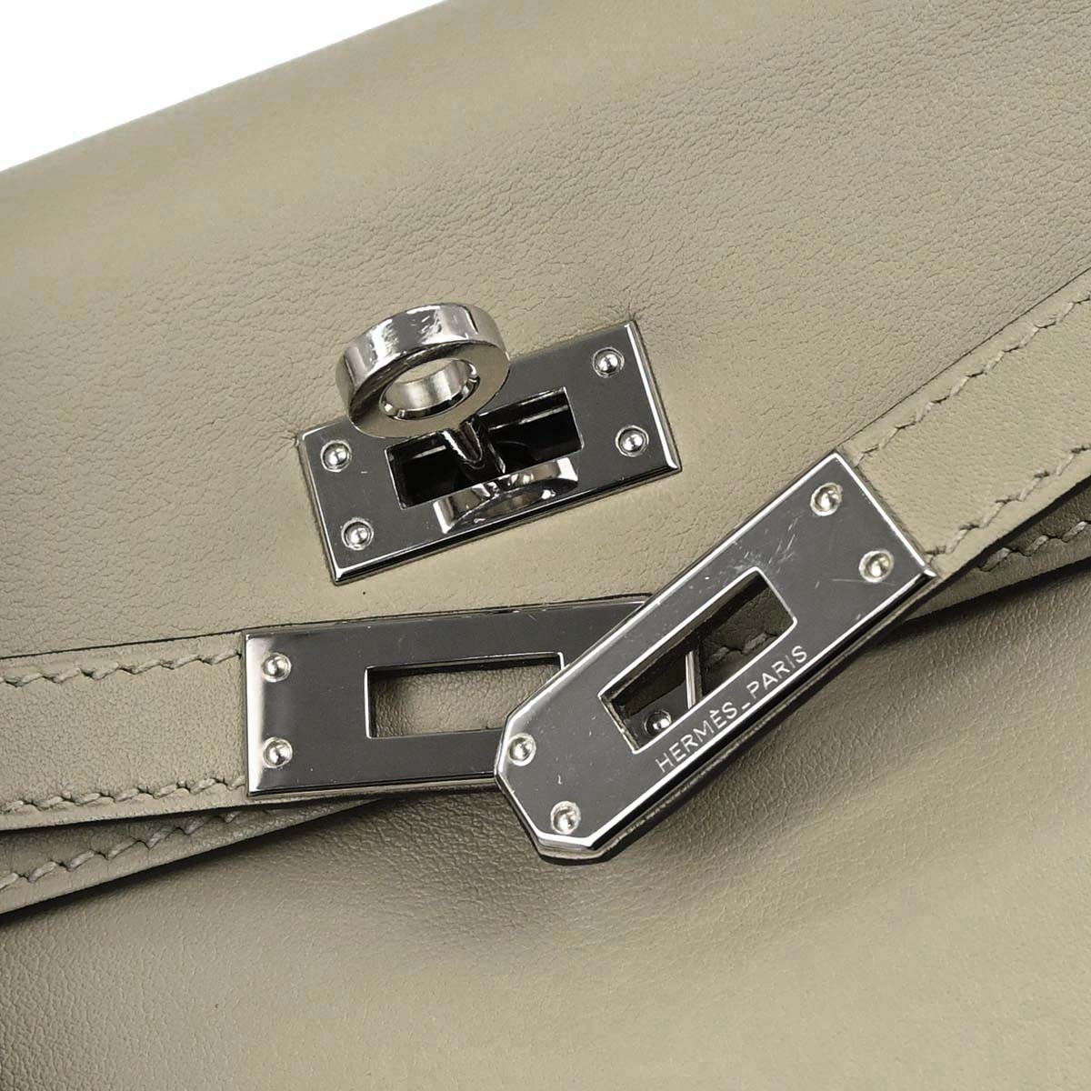 Hermes Sauge Swift Kelly 25 Retourne 2way Shoulder Handbag