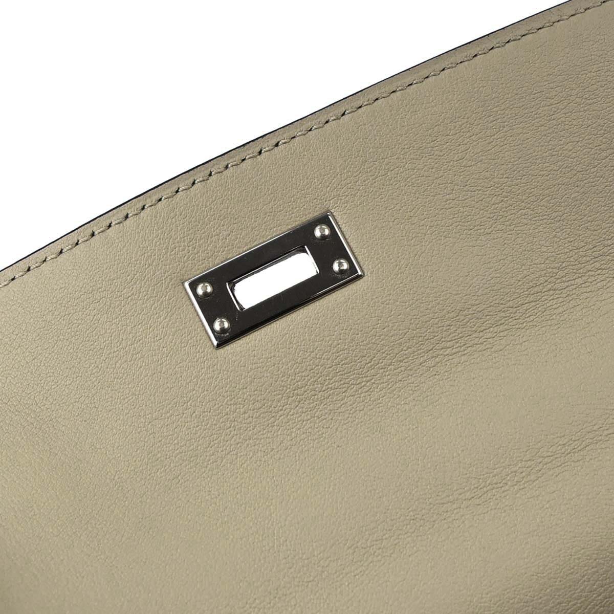 Hermes Sauge Swift Kelly 25 Retourne 2way Shoulder Handbag