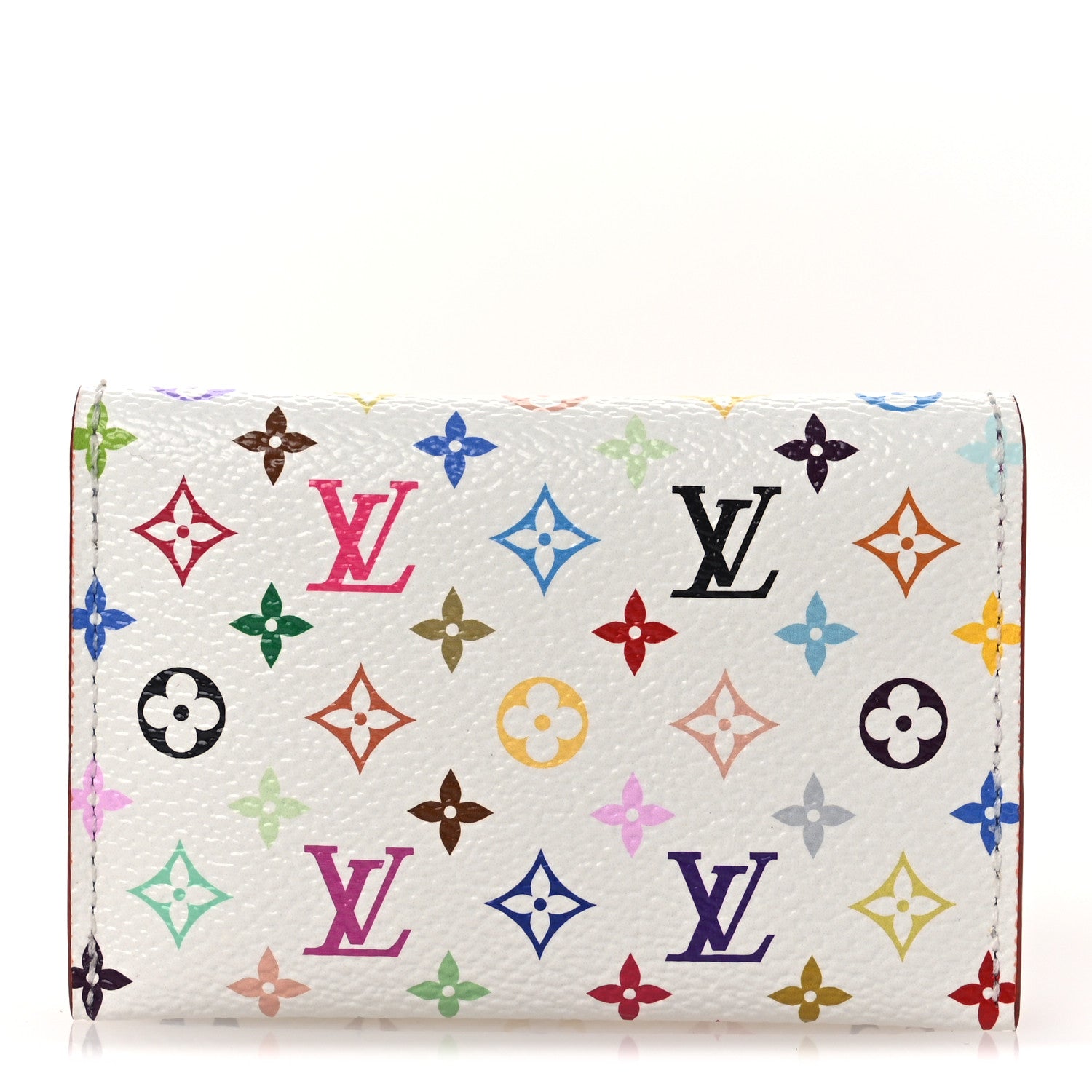 Louis Vuitton LV X TM Monogram Multicolor Slim Card Holder White