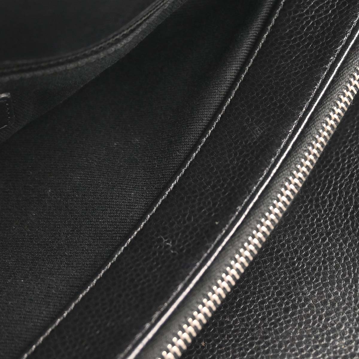 Chanel 2013-2014 Black Caviar Skin Timeless CC Chain Tote Bag