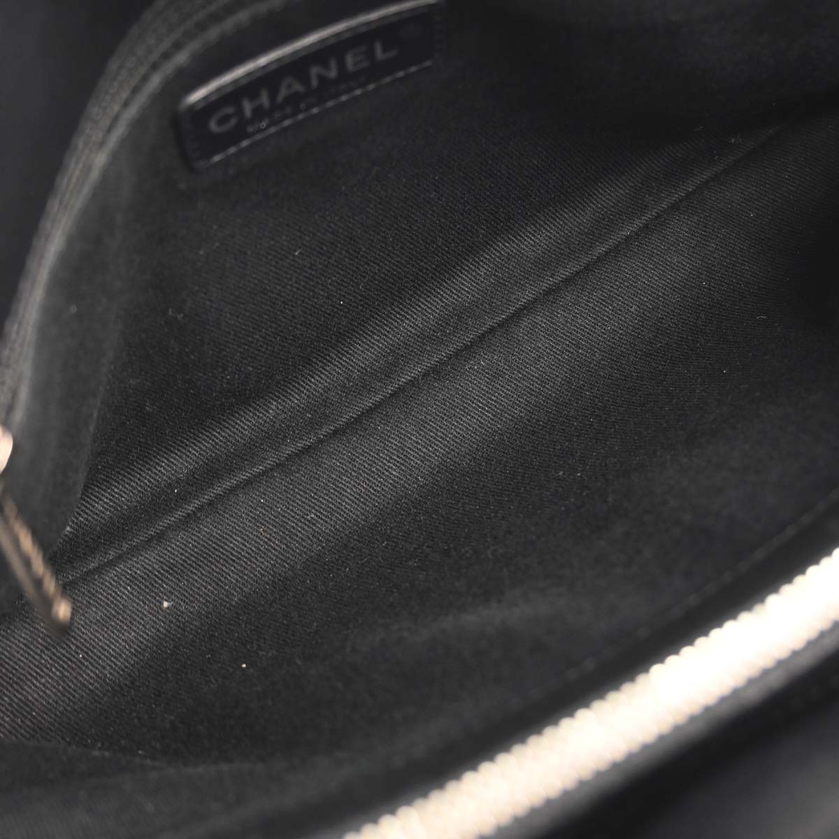 Chanel 2013-2014 Black Caviar Skin Timeless CC Chain Tote Bag