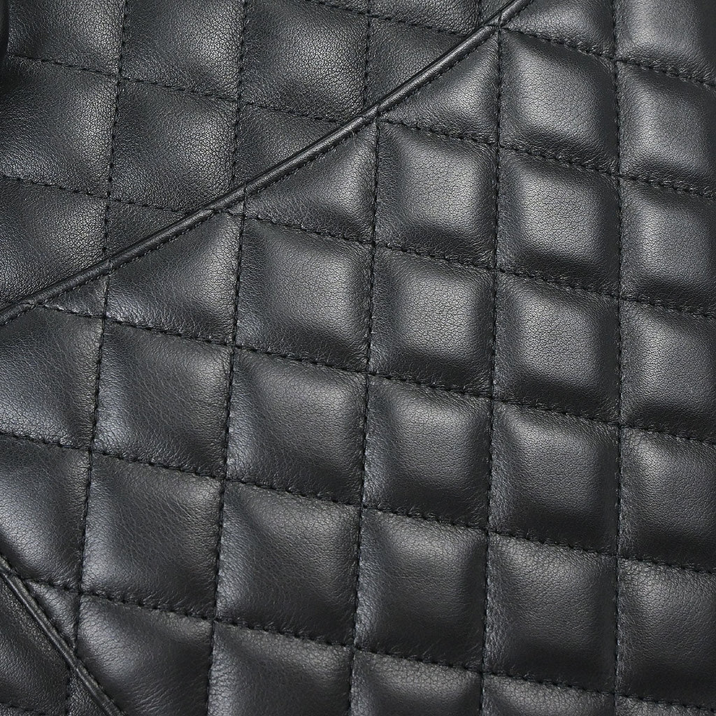 Chanel 2010-2011 Black Calfskin Cambon Ligne Tote Handbag