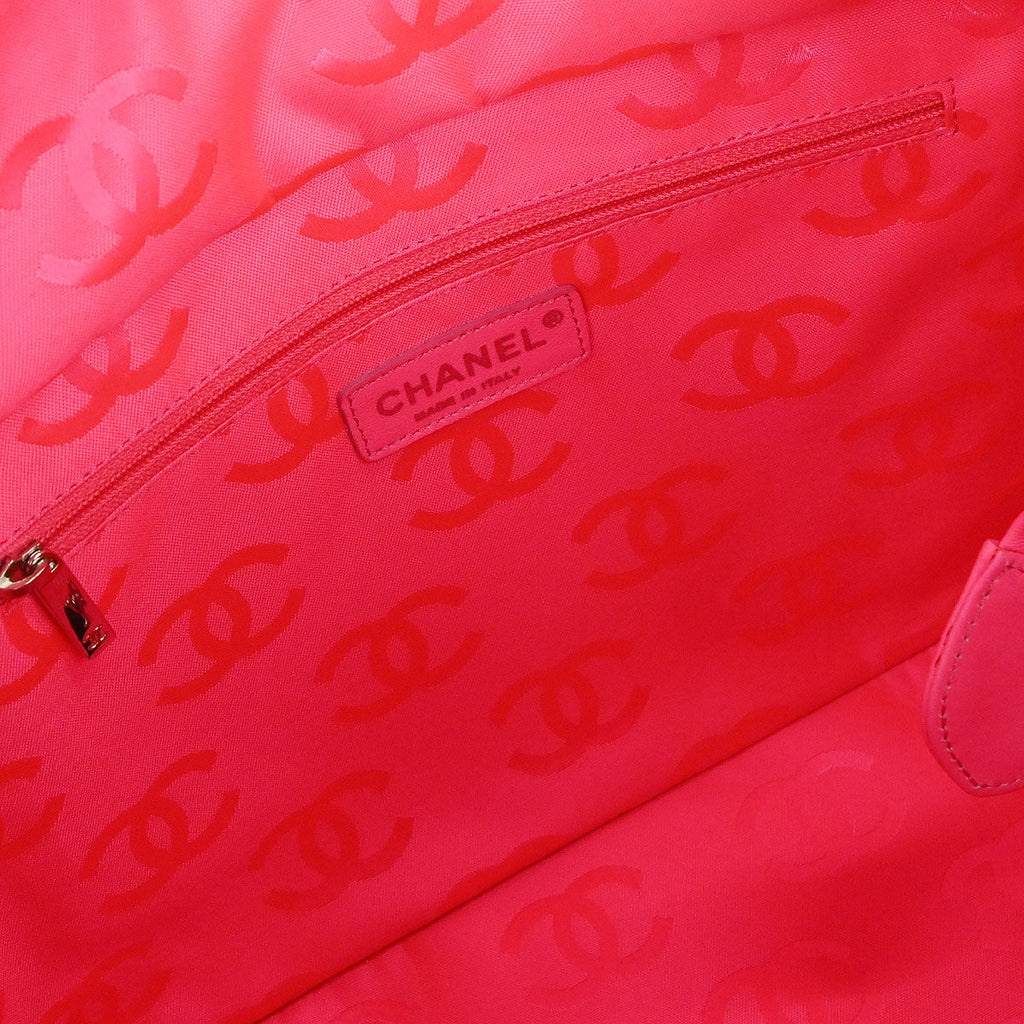 Chanel 2010-2011 Black Calfskin Cambon Ligne Tote Handbag
