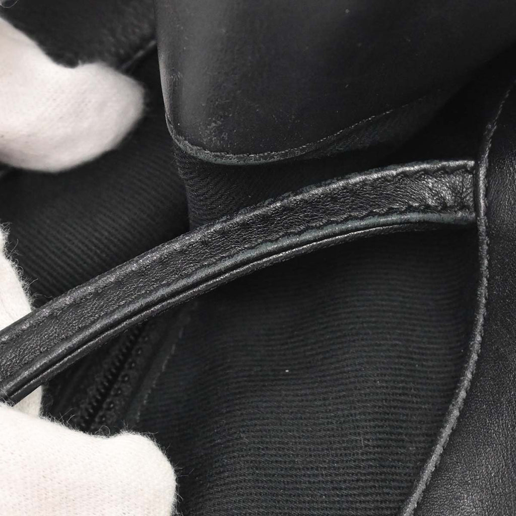 Chanel 2013-2014 Black Perforated Calfskin Up in the Air Tote Shoulder Bag