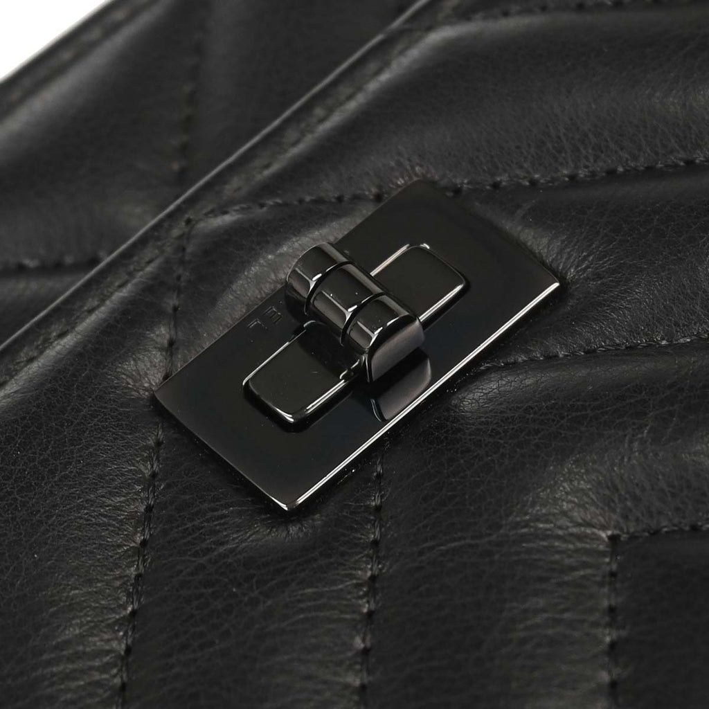 Chanel 2017-2018 Lambskin Chevron Mademoiselle Lock WOC Wallet on Chain Ba