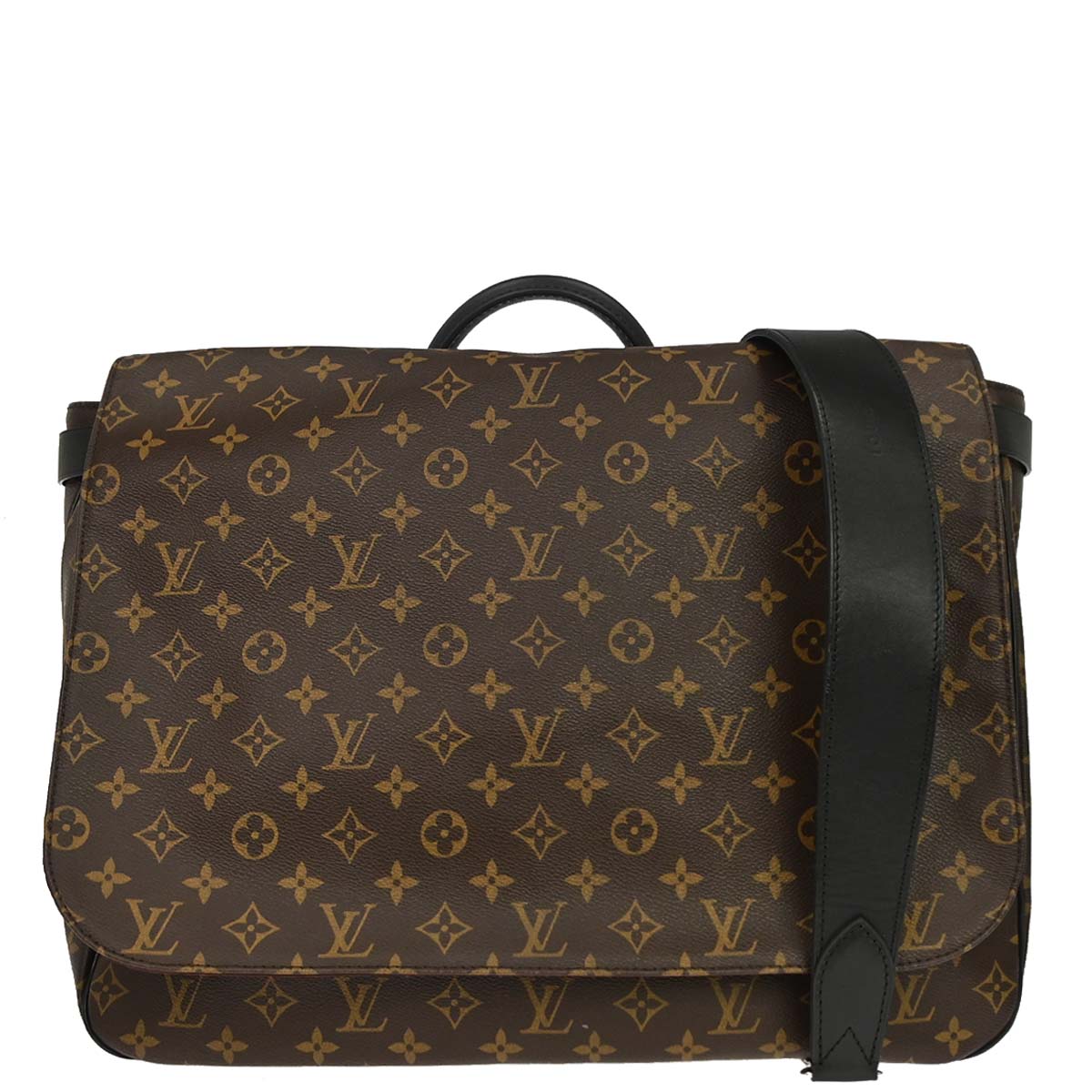 Louis Vuitton Monogram Macassar Messenger GM Shoulder Bag M93471