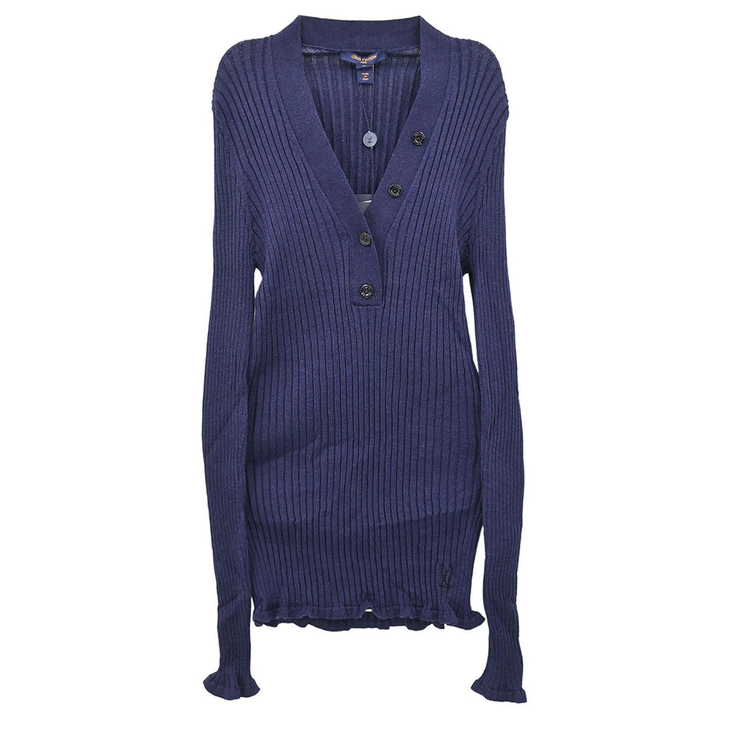 Louis Vuitton 2019 Long Sleeve Top Navy #M