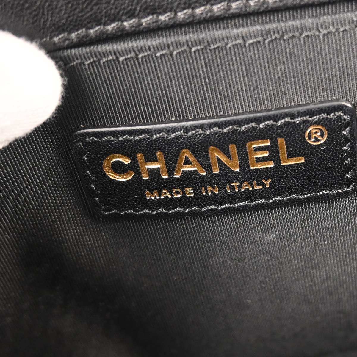 Boy Chanel 2015-2016 Black Lambskin Medium Shoulder Bag