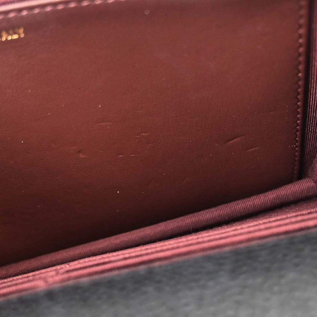 Chanel 2019 Black Caviar Skin Classic WOC Wallet on Chain Bag