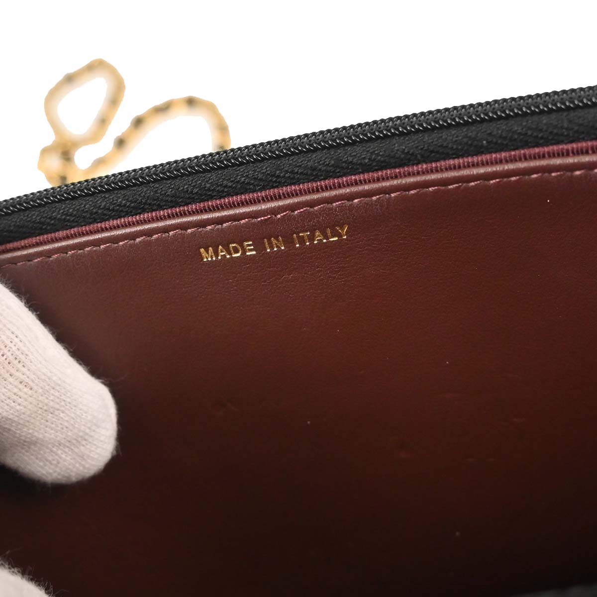 Chanel 2019 Black Caviar Skin Classic WOC Wallet on Chain Bag