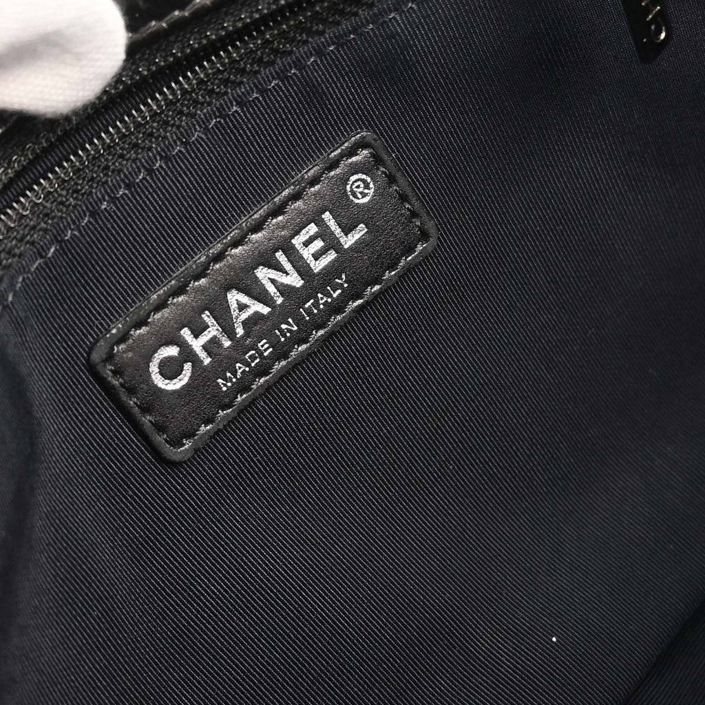Chanel 2010-2011 Gray Calfskin Chain Me Luxury Line Flap Bag Shoulder Bag