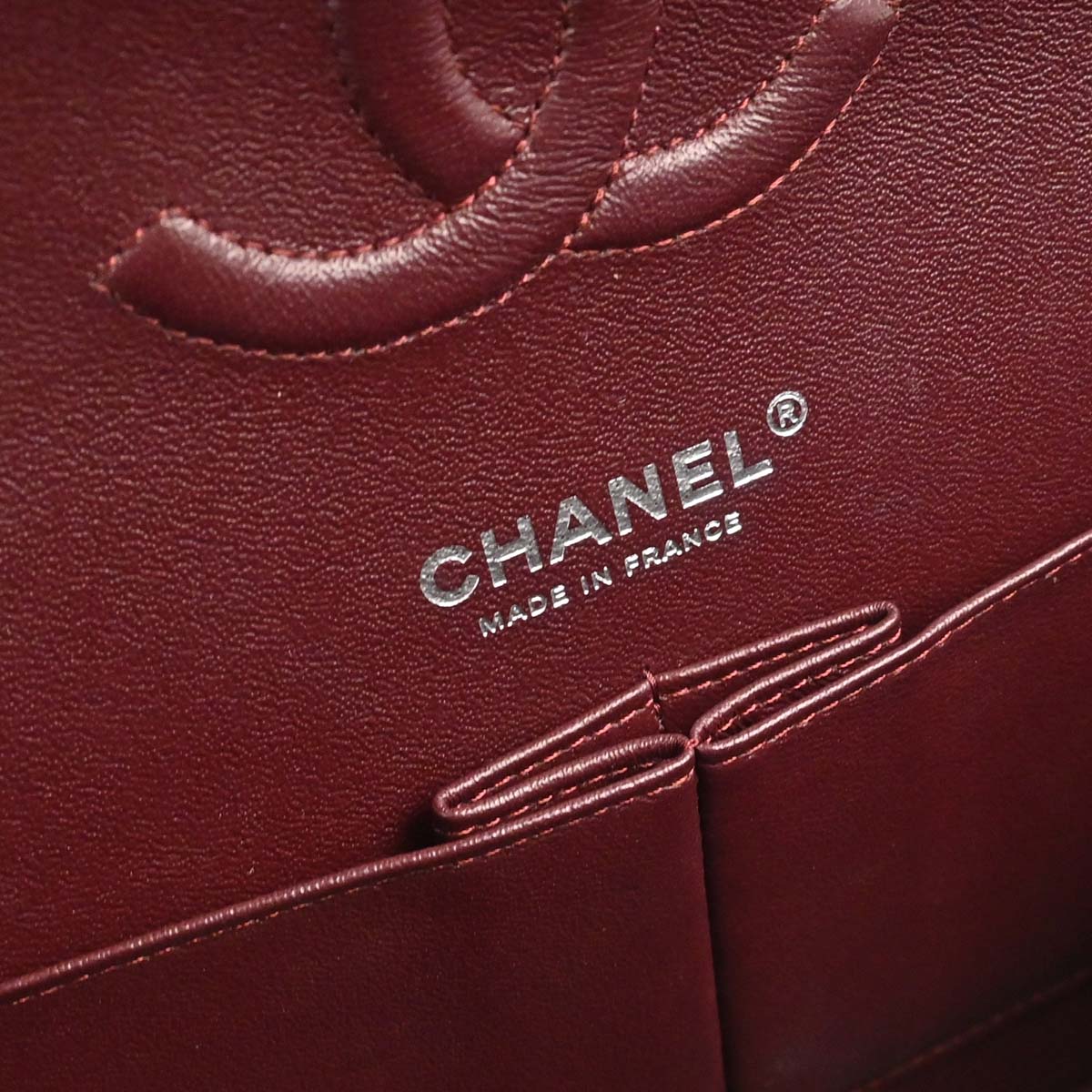 Chanel Black Caviar Skin Medium Classic Double Flap Shoulder Bag