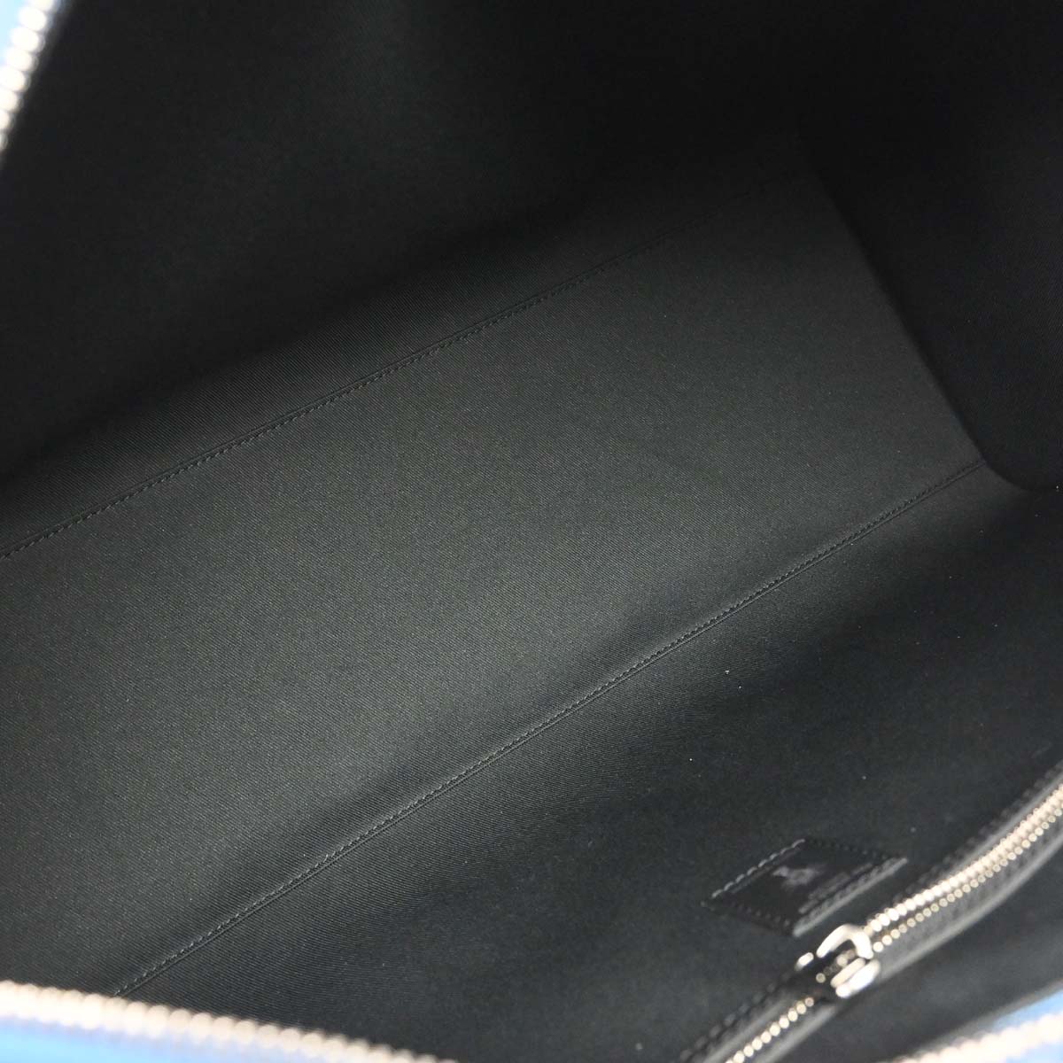 Louis Vuitton Blue Epi Keepall Bandouliere 50 Handbag M52120