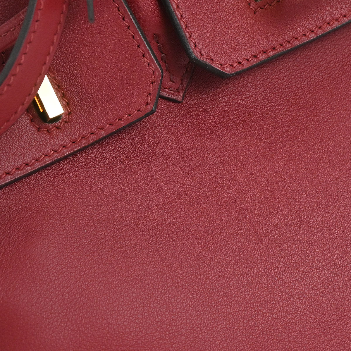 Hermes Rouge Grenade Swift Birkin 25 Handbag
