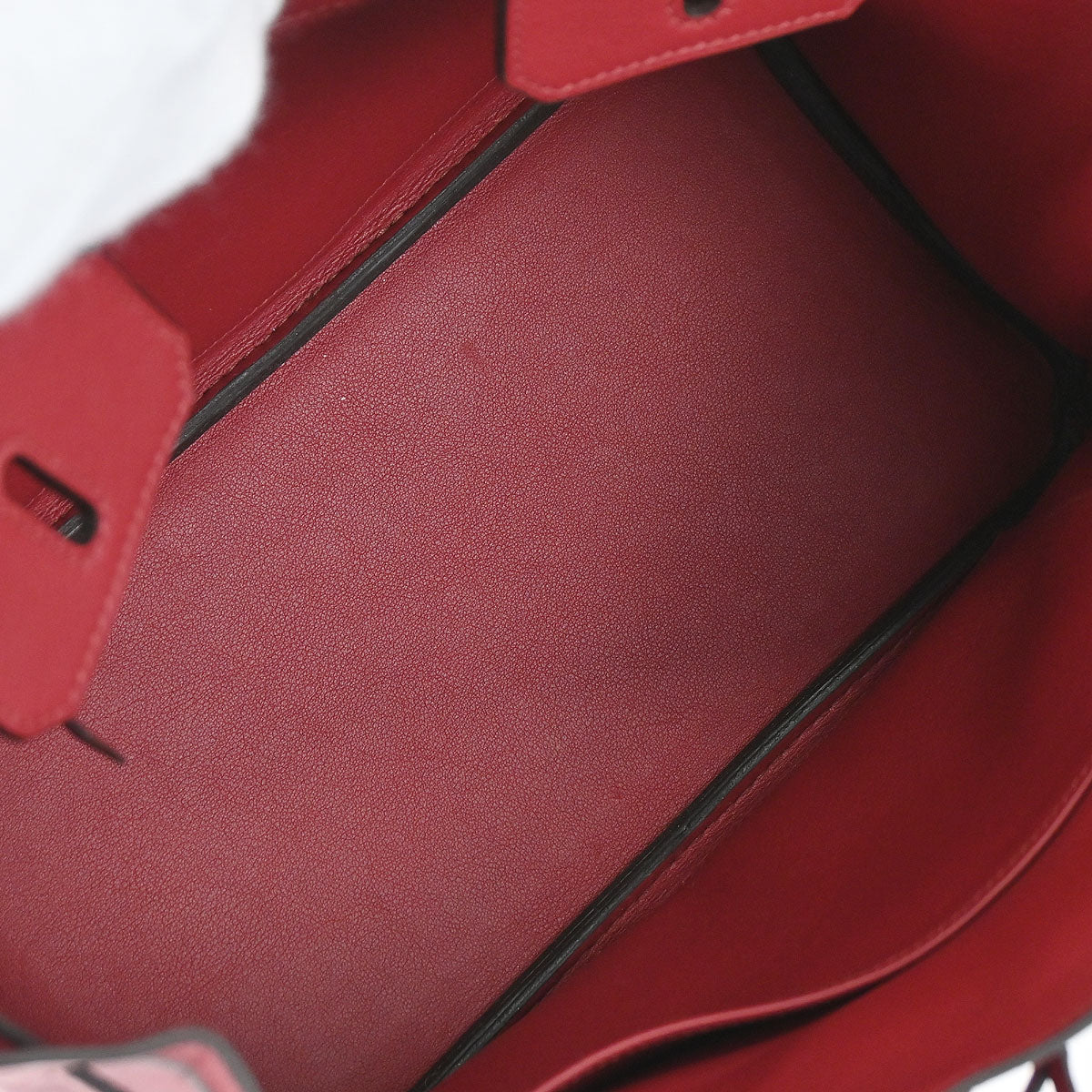 Hermes Rouge Grenade Swift Birkin 25 Handbag