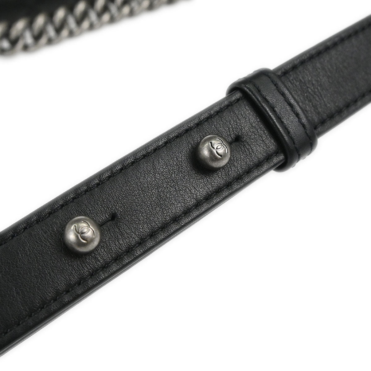 Boy Chanel 2019 Black Lambskin Small Chain Shoulder Bag