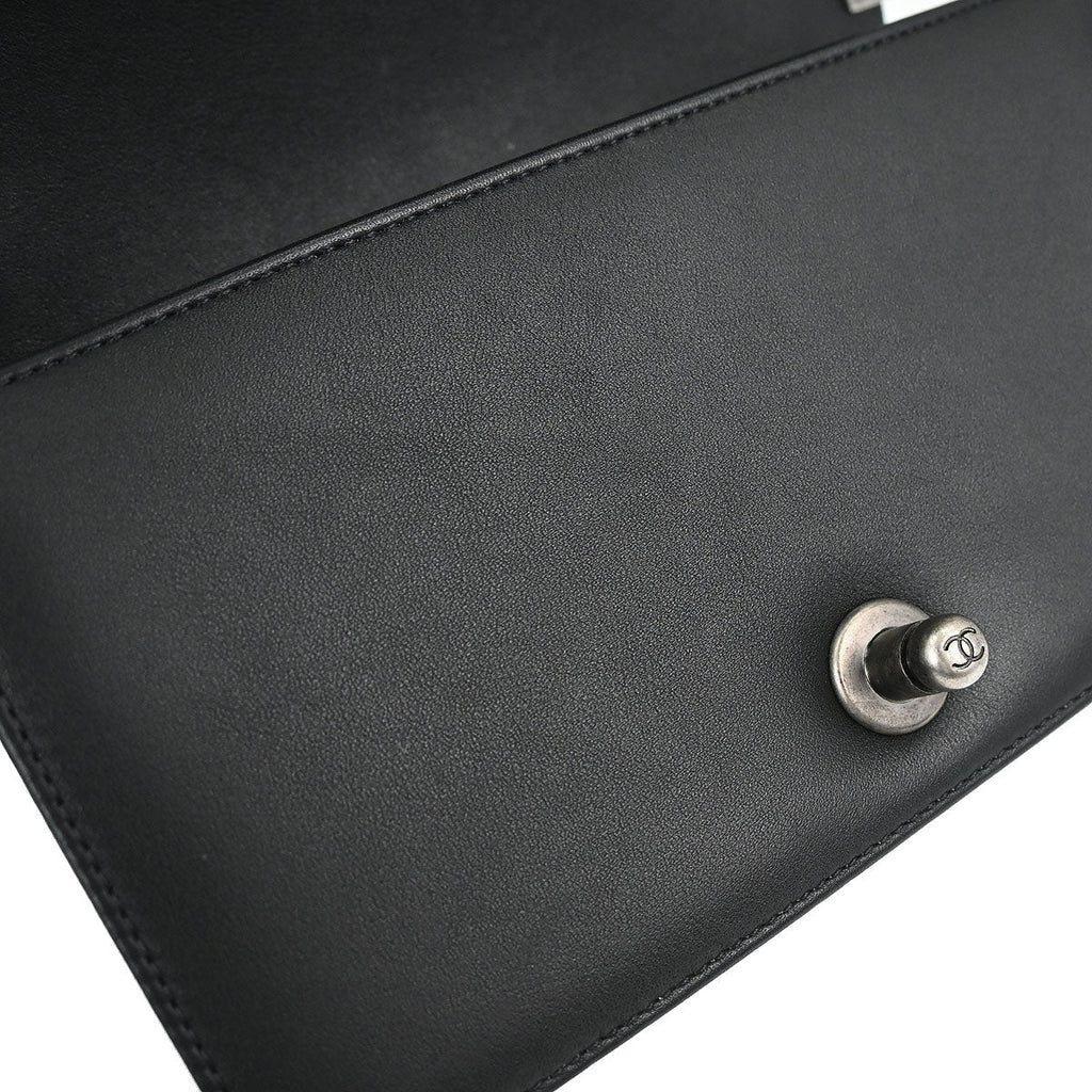 Boy Chanel 2019 Black Lambskin Small Chain Shoulder Bag